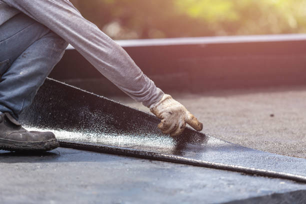 Professional Emergency Waterproofing technician working in Losantville, IN